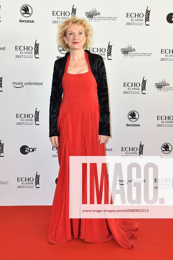 Anne Schwanewilms at the award Ceremony of Echo Classical at 29 10 2017 in Hamburg Echo Classical 2017 in Hamburg