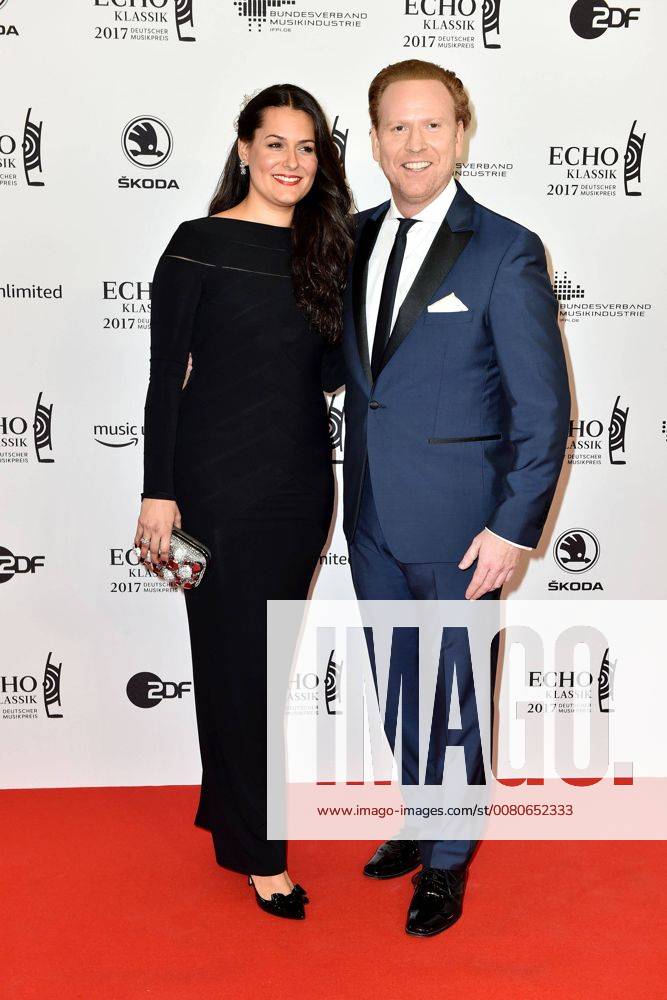 Daniel Hope and Silvana Kaiser at the award Ceremony of Echo Classical at 29 10 2017 in Hamburg Echo Classical 2017 in Hamburg