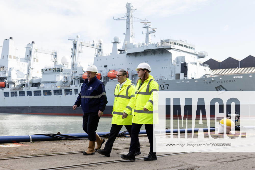 Prime Minister Keir Starmer visits Cammell Laird 06 03 2025. Birkenhead, United Kingdom. Prime Minister Keir Starmer visits Cammell Laird., Credit:Lauren Hurley Avalon United Kingdom, Birkenhead, Birkenhead, 10 Downing Street