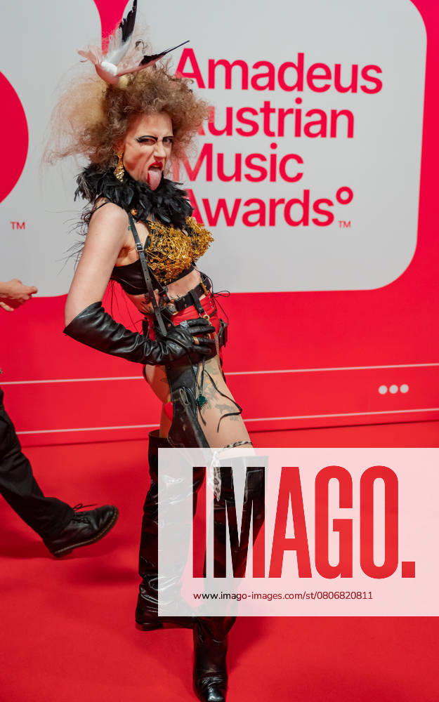 20250307 Red Carpet Verleihung 25. Amadeus Austrian Music Awards WIEN, OESTERREICH - 07. MAERZ: Saengerin, Komponistin und Songwriterin Ankathie Koi bei ihrer Ankunft am Redcarpet anlaesslich der Verleihung des 25. Amadeus Austria Music Awards 2025 in der MARX Halle am 07. Maerz 20253 in Wien, Oesterreich. 250307_SEPA_17_100