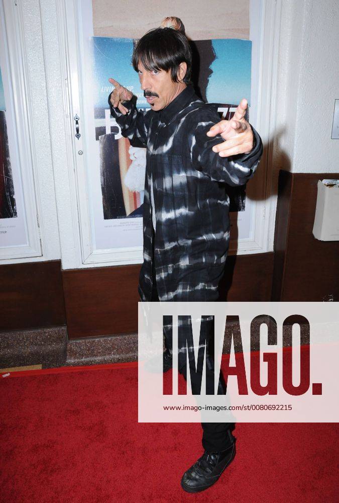 Santa Monica, CA, U.S. - 01 November 2017 - Santa Monica, California - Anthony Kiedis. Bunker77 Los Angeles Premiere held at Aero Theater in Santa Monica. Photo Credit: AdMedia Santa Monica U.S. - ZUMAa123 20171101_zaa_a123_120