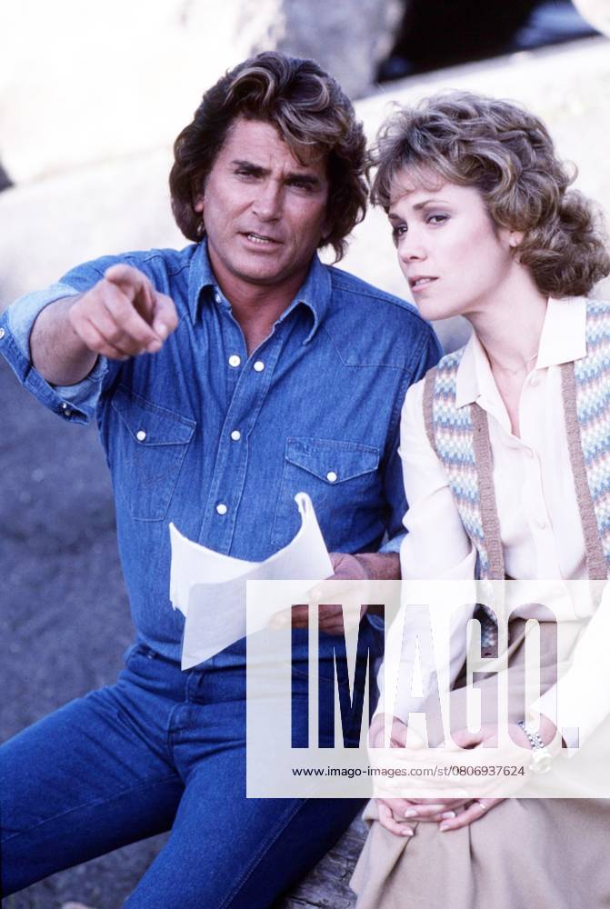 HIGHWAY TO HEAVEN, from left, Michael Landon, Robin Dearden, One Winged Angels, (aired January 16, 1985), 1984-1989.. ph: Curt Gunther TV Guide NBC courtesy Everett CollectionTSDHITO NB028 PUBLICATIONXNOTxINxCANxCHNxFRAxITAxJPNxNORxPOLxRUSxESPxUKxUSA