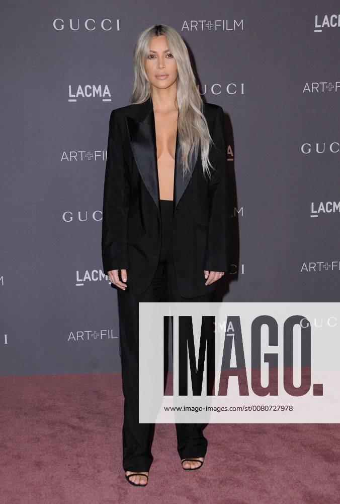 Los Angeles, California - Kim Kardashian. 2017 LACMA Art+Film Gala held at LACMA in Los Angeles. Photo Credit: Birdie Thompson AdMedia 222028 AdMedia Starface 2017-11-04 CA Los Angeles Etats-Unis