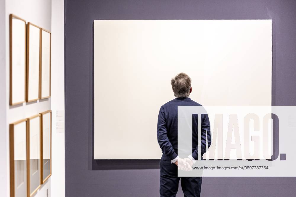MAASTRICHT - A visitor on the first day of TEFAF Maastricht at conference center MECC. The fair is considered one of the most important fairs for art, antiques and design. ANP MARCEL VAN HOORN netherlands out - belgium out