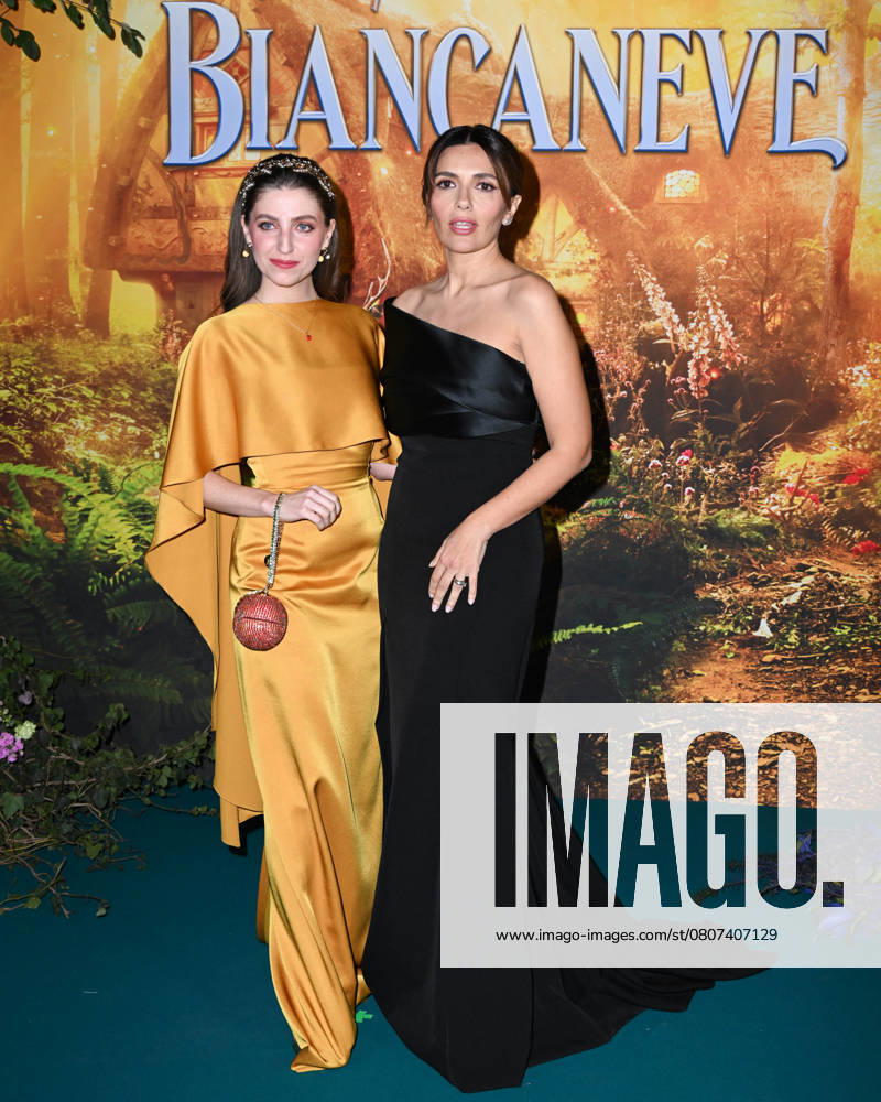 Milan, Photocall for the premiere of the Disney film Snow White Milan, Photocall for the premiere of the Disney film Snow White In the photo: Serena Rossi, Eleonora Segaluscio Milan