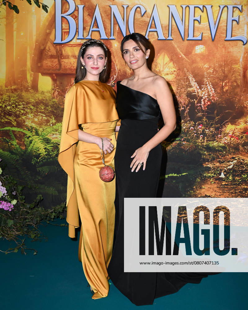 Milan, Photocall for the premiere of the Disney film Snow White Milan, Photocall for the premiere of the Disney film Snow White In the photo: Serena Rossi, Eleonora Segaluscio Milan
