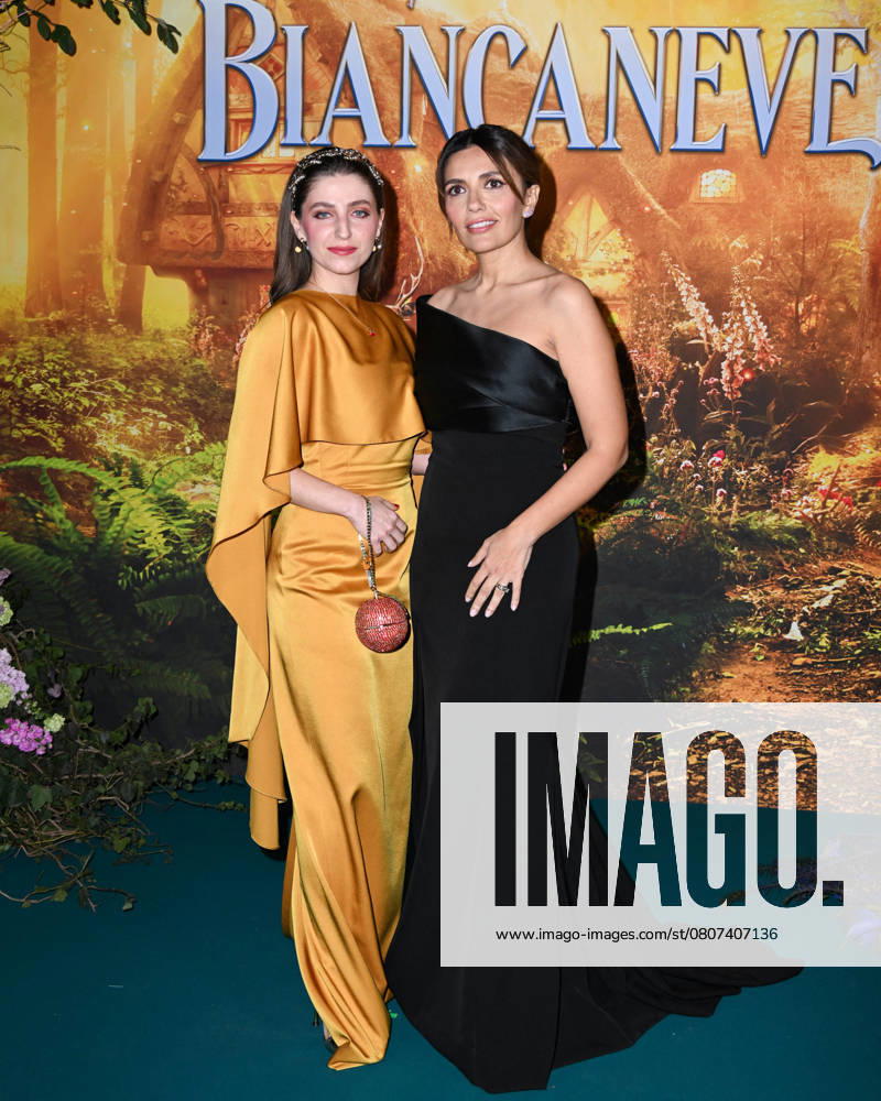 Milan, Photocall for the premiere of the Disney film Snow White Milan, Photocall for the premiere of the Disney film Snow White In the photo: Serena Rossi, Eleonora Segaluscio Milan