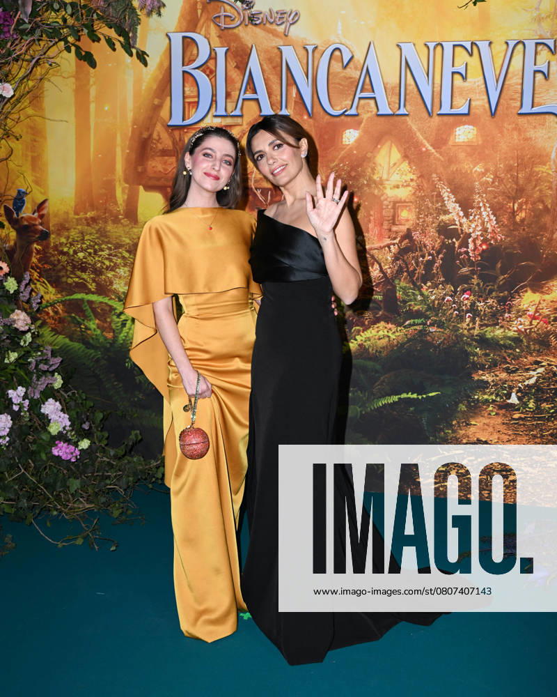 Milan, Photocall for the premiere of the Disney film Snow White Milan, Photocall for the premiere of the Disney film Snow White In the photo: Serena Rossi, Eleonora Segaluscio Milan