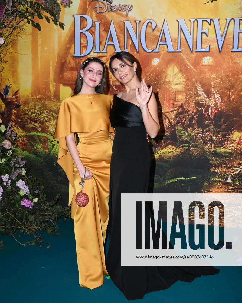 Milan, Photocall for the premiere of the Disney film Snow White Milan, Photocall for the premiere of the Disney film Snow White In the photo: Serena Rossi, Eleonora Segaluscio Milan