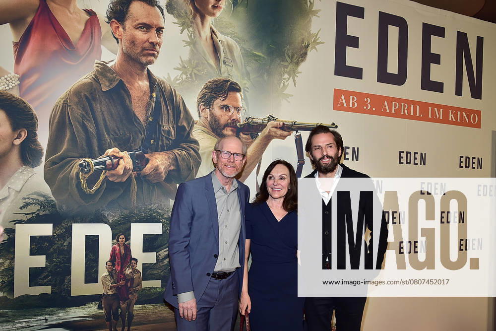 Special Screenings of EDEN Ron Howard, Director, Jasna Vavra Head of Theatrical Entertainment, Quirin Berg¨GF Wiedemann Berg Filmproduktion Special Screenings of EDEN in Berlin, on 20 03 2025 Photopress Mueller