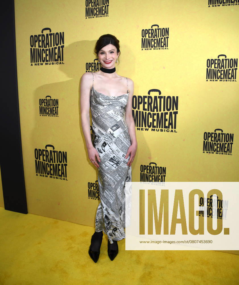 Dylan Mulvaney attends Broadway Opening Night of Operation Mincemeat: A New Musical at Golden Theatre in New York. March 20, 2025. New York United States - ZUMAp281 20250320_zea_p281_010