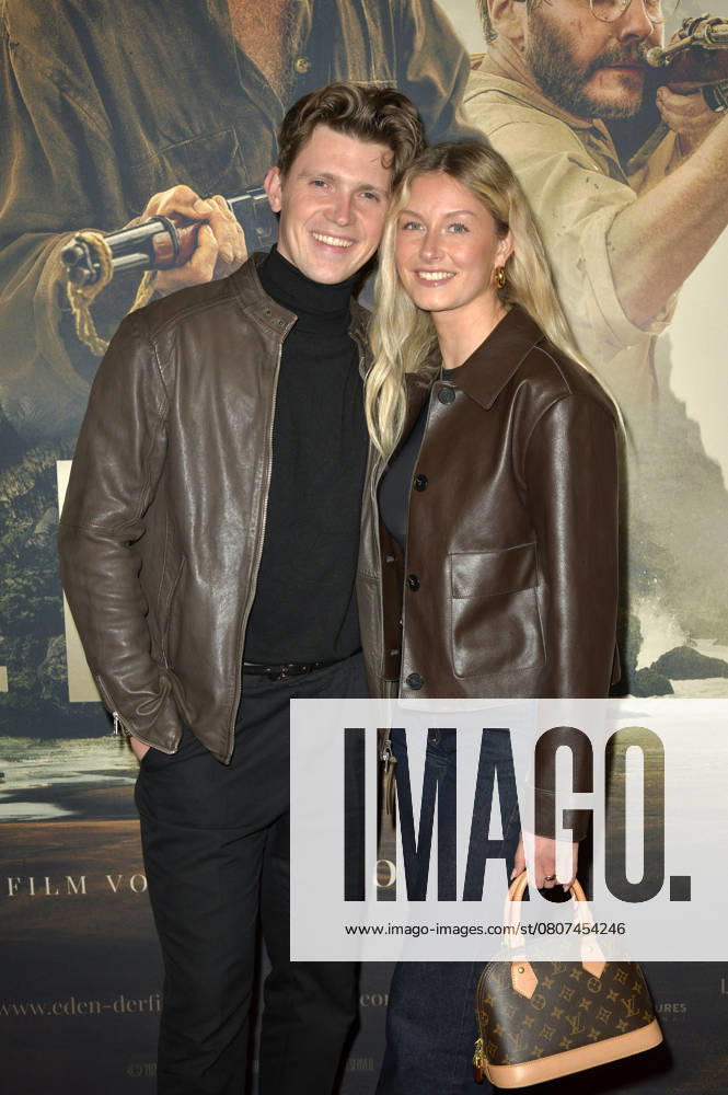 Lennart Betzgen with girlfriend Celine Rüdebusch at the special screening of the movie Eden in the Astor Film Lounge Berlin, 20 03 2025 Foto:xM.xBehrensx xFuturexImagex eden_5321
