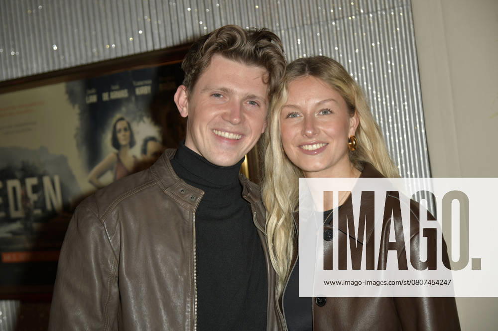 Lennart Betzgen with girlfriend Celine Rüdebusch at the special screening of the movie Eden in the Astor Film Lounge Berlin, 20 03 2025 Foto:xM.xBehrensx xFuturexImagex eden_5322