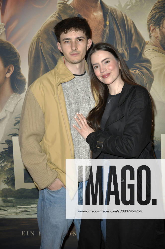 Nathan Goldblat and Lena Roth at the special screening of the movie Eden in the Astor Film Lounge Berlin, 20 03 2025 Foto:xM.xBehrensx xFuturexImagex eden_5329