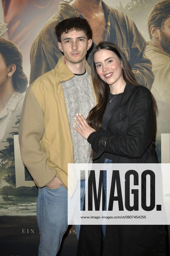 Nathan Goldblat and Lena Roth at the special screening of the movie Eden in the Astor Film Lounge Berlin, 20 03 2025 Foto:xM.xBehrensx xFuturexImagex eden_5330