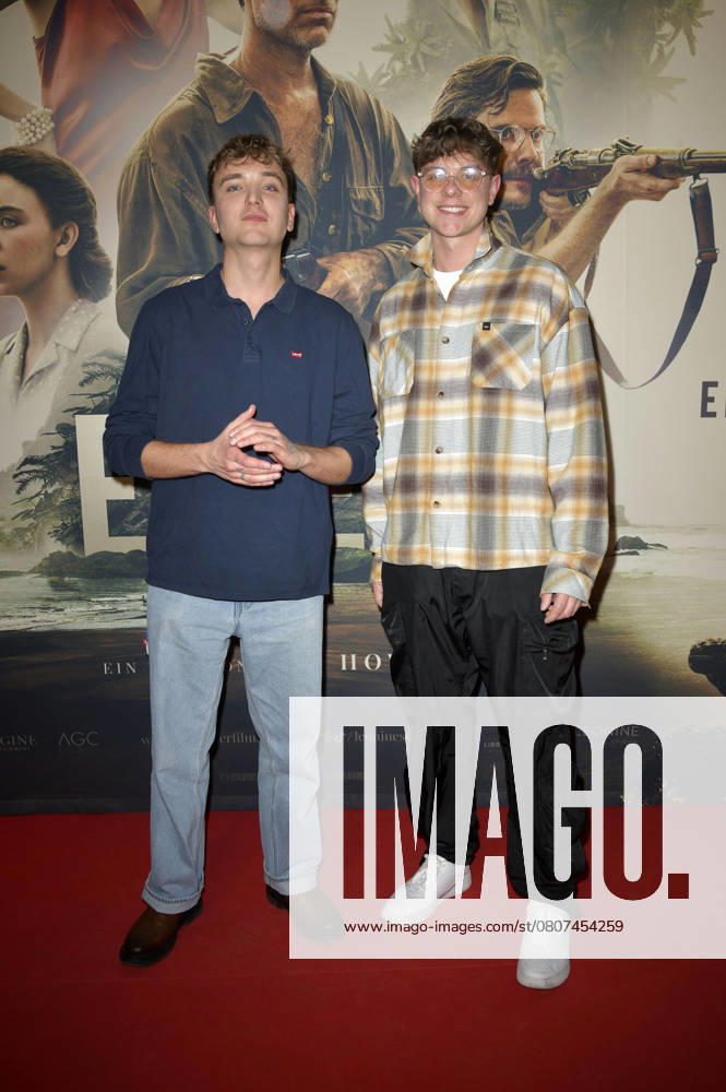 Jonas Wuttke and Jonas Ems at the special screening of the movie Eden in the Astor Film Lounge Berlin, 20 03 2025 Foto:xM.xBehrensx xFuturexImagex eden_5334