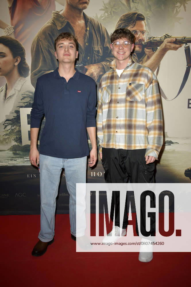 Jonas Wuttke and Jonas Ems at the special screening of the movie Eden in the Astor Film Lounge Berlin, 20 03 2025 Foto:xM.xBehrensx xFuturexImagex eden_5335