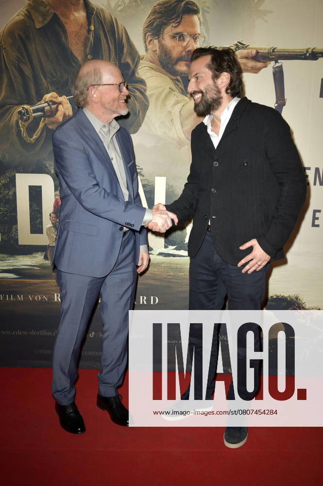 Ron Howard and Quirin Berg at the special screening of the movie Eden in the Astor Film Lounge Berlin, 20 03 2025 Foto:xM.xBehrensx xFuturexImagex eden_5356