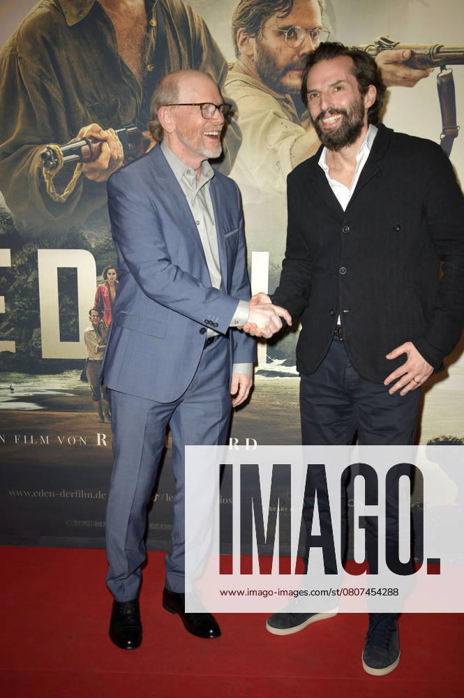 Ron Howard and Quirin Berg at the special screening of the movie Eden in the Astor Film Lounge Berlin, 20 03 2025 Foto:xM.xBehrensx xFuturexImagex eden_5359