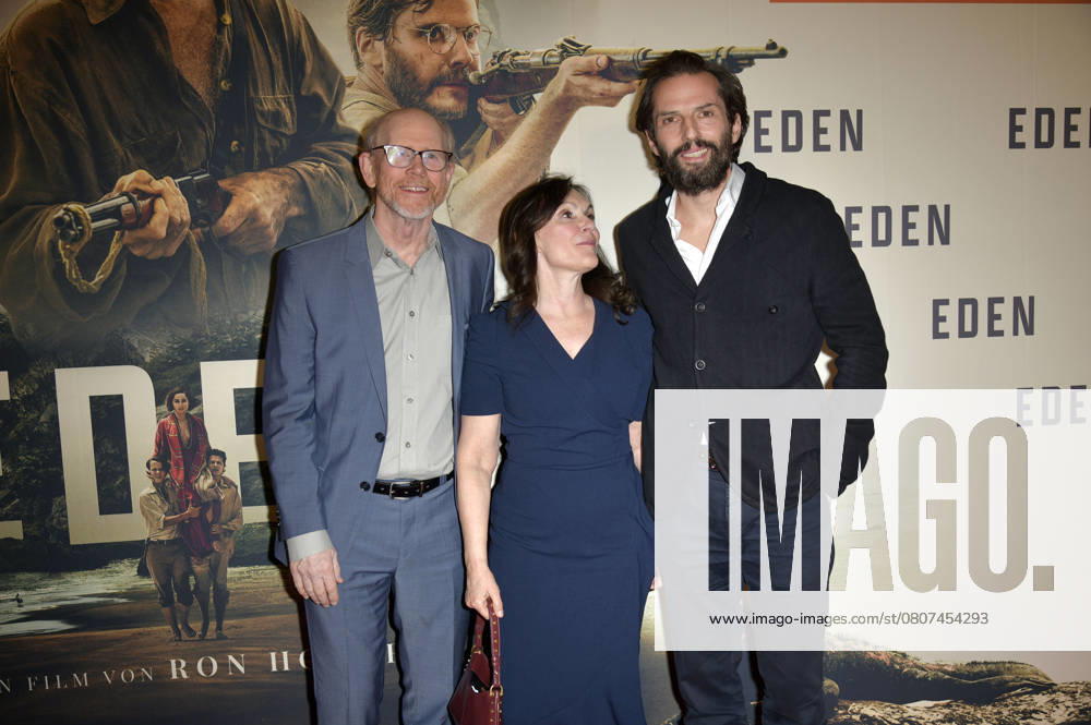 Ron Howard, Jasna Vavra and Quirin Berg at the special screening of the film Eden in the Astor Film Lounge Berlin, 20 03 2025 Foto:xM.xBehrensx xFuturexImagex eden_5364