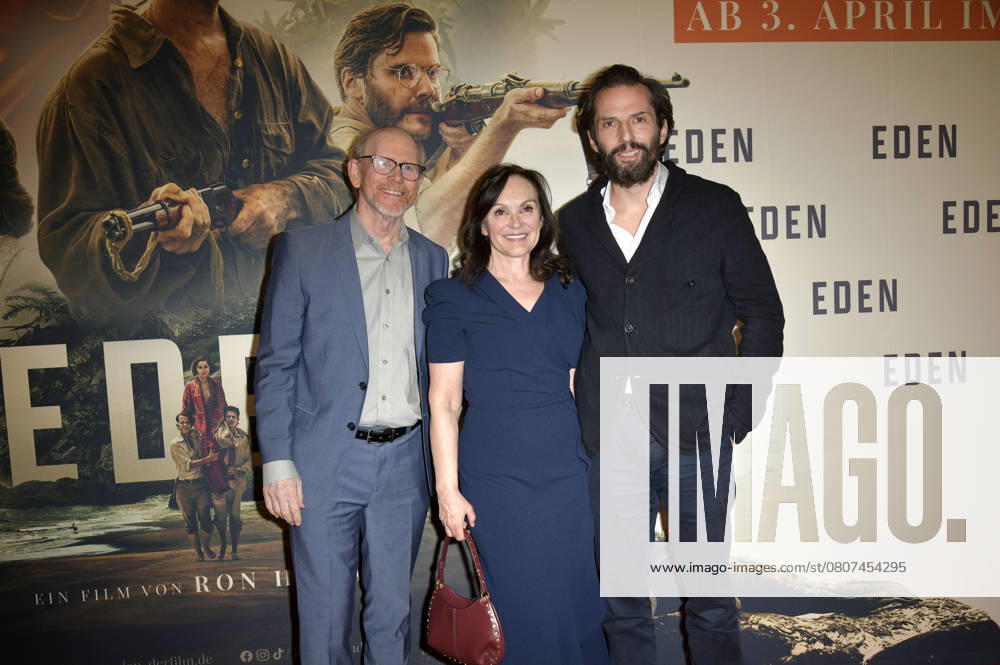 Ron Howard, Jasna Vavra and Quirin Berg at the special screening of the film Eden in the Astor Film Lounge Berlin, 20 03 2025 Foto:xM.xBehrensx xFuturexImagex eden_5366