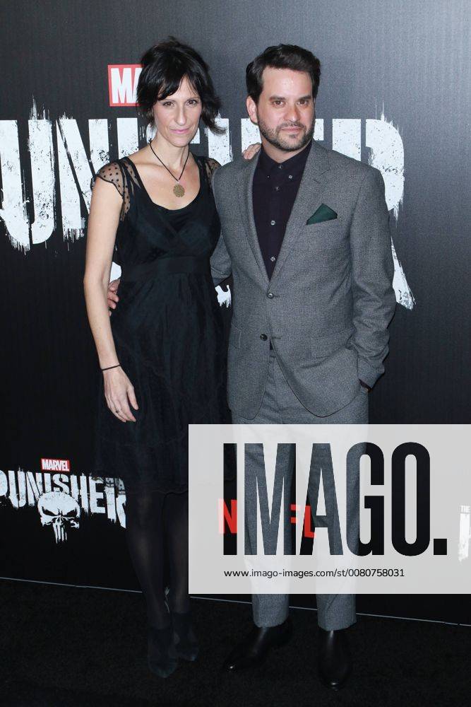 NEW YORK NY NOVEMBER 06 Michael Nathanson at Marvel s The Punisher New York premiere at AMC Loews 34th Street 14 theater on November 6 2017 in New York City