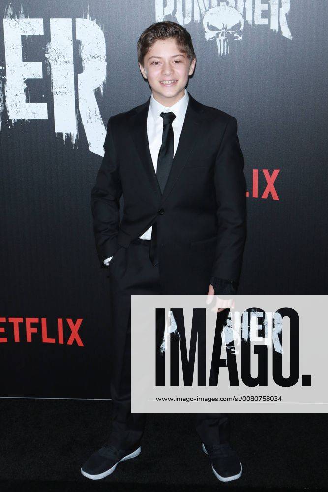 NEW YORK NY NOVEMBER 06 Kobi Frumer at Marvel s The Punisher New York premiere at AMC Loews 34th Street 14 theater on November 6 2017 in New York City
