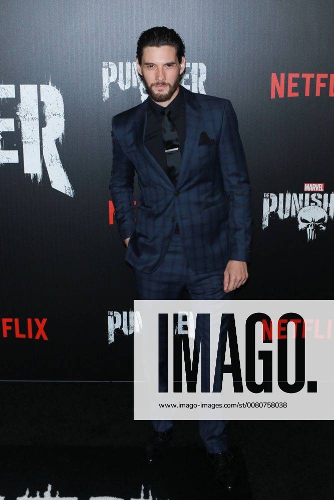 NEW YORK NY NOVEMBER 06 Ben Barnes at Marvel s The Punisher New York premiere at AMC Loews 34th Street 14 theater on November 6 2017 in New York City