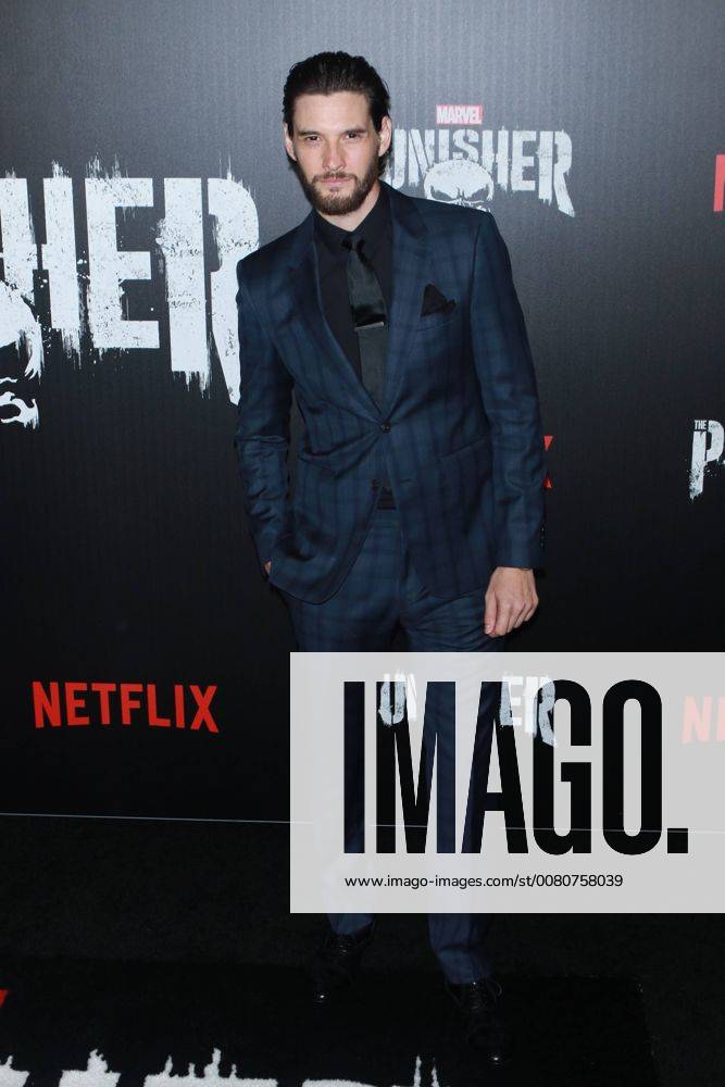 NEW YORK NY NOVEMBER 06 Ben Barnes at Marvel s The Punisher New York premiere at AMC Loews 34th Street 14 theater on November 6 2017 in New York City