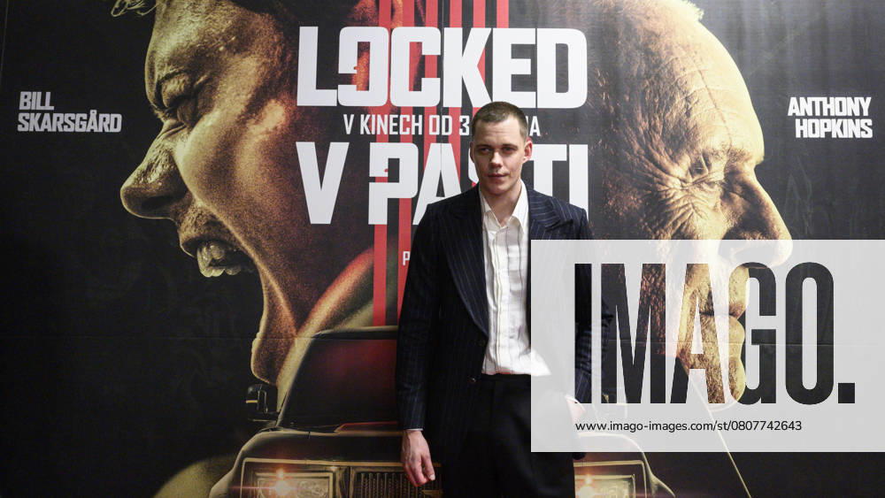 Actor Bill Skarsgard poses before the premiere of the American thriller Locked, Prague, Czech Republic, March 26, 2025. (CTKxPhoto MichalxKamaryt) CTKPhotoP2025032608276 CTKPhotoP2025032608276