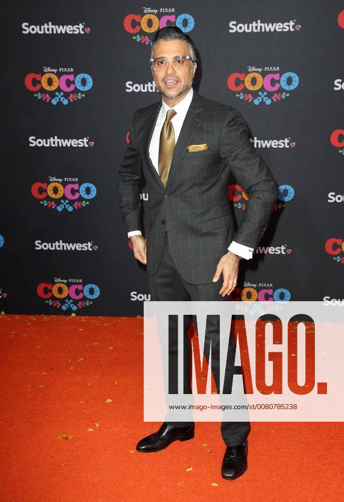 HOLLYWOOD CA NOVEMBER 8 Jaime Camil at The U S Premiere of Disney Pixar s Coco at the El Capitan Theatre in Hollywood California on November 8 2017