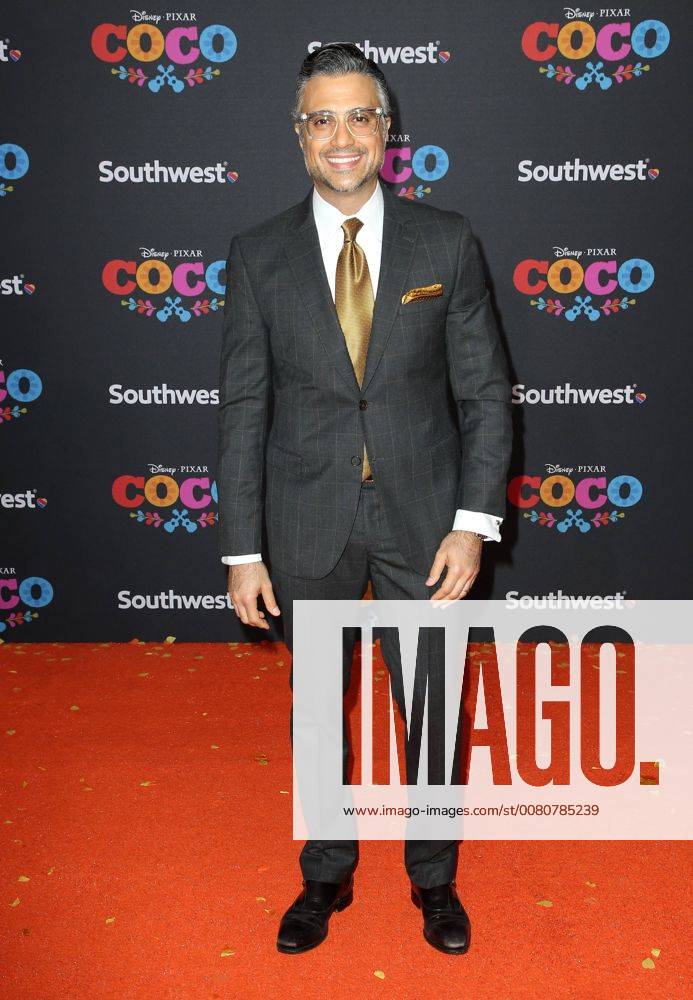 HOLLYWOOD CA NOVEMBER 8 Jaime Camil at The U S Premiere of Disney Pixar s Coco at the El Capitan Theatre in Hollywood California on November 8 2017