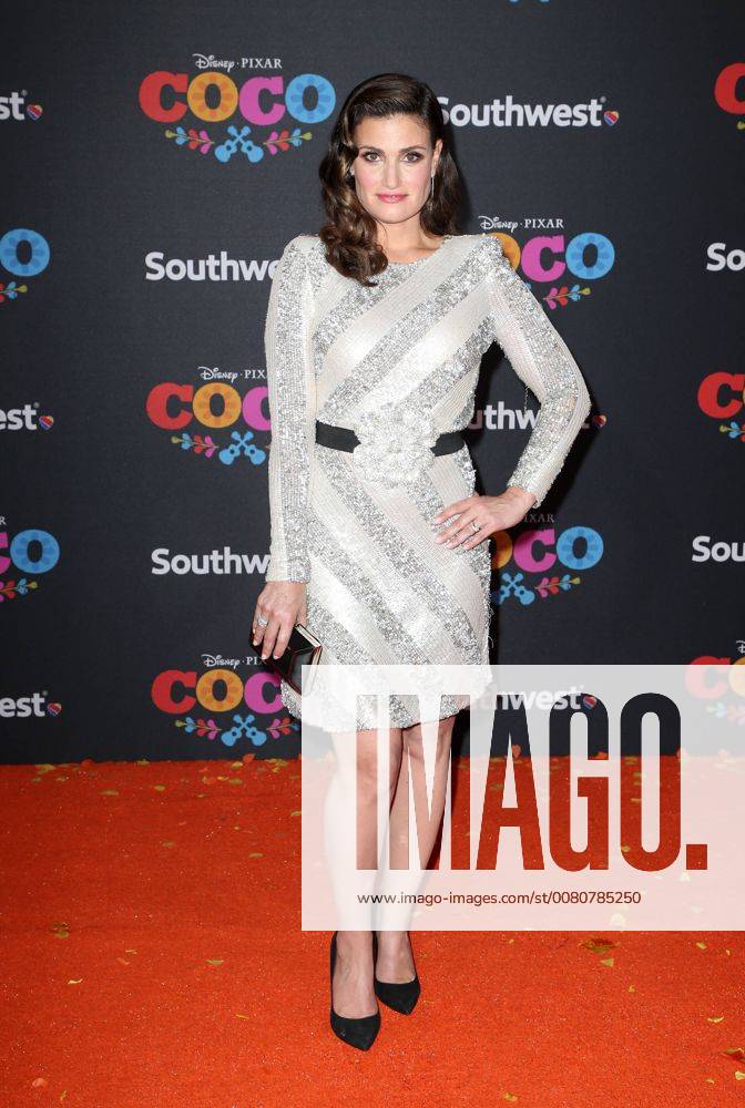 HOLLYWOOD CA NOVEMBER 8 Idina Menzel at The U S Premiere of Disney Pixar s Coco at the El Capitan Theatre in Hollywood California on November 8 2017