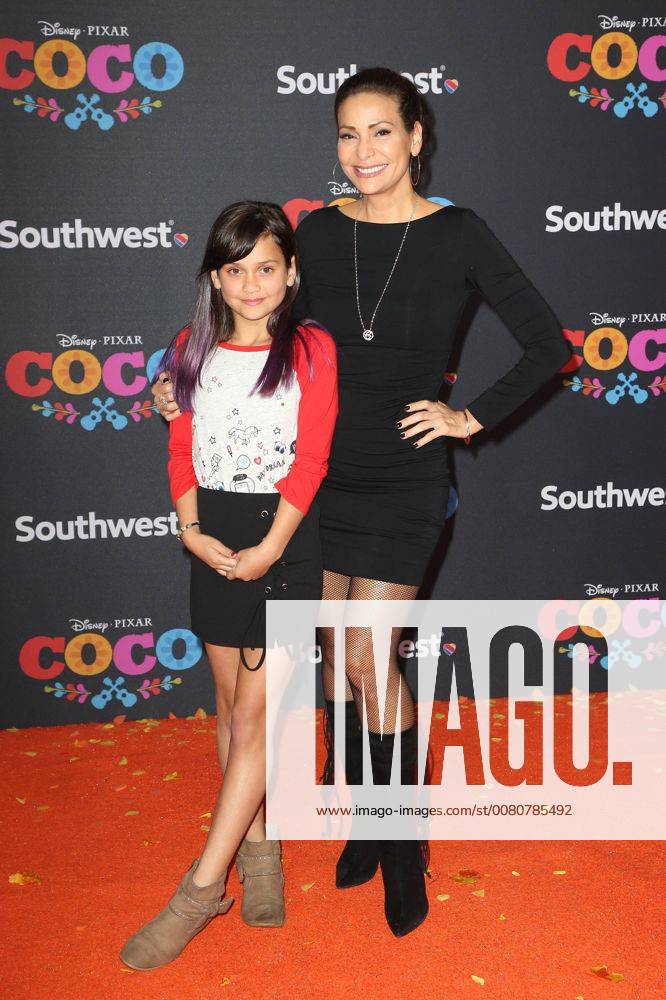 HOLLYWOOD CA NOVEMBER 8 Constance Marie Luna Marie Katich at The U S Premiere of Disney Pixar s Coco at the El Capitan Theatre in Hollywood California on November 8 2017