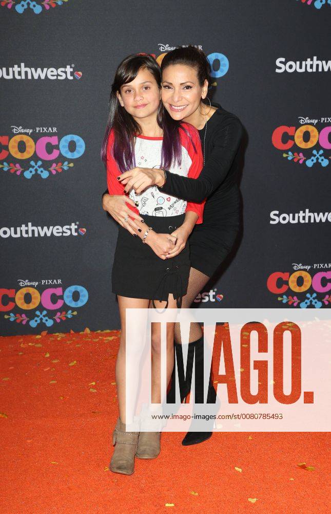 HOLLYWOOD CA NOVEMBER 8 Constance Marie Luna Marie Katich at The U S Premiere of Disney Pixar s Coco at the El Capitan Theatre in Hollywood California on November 8 2017