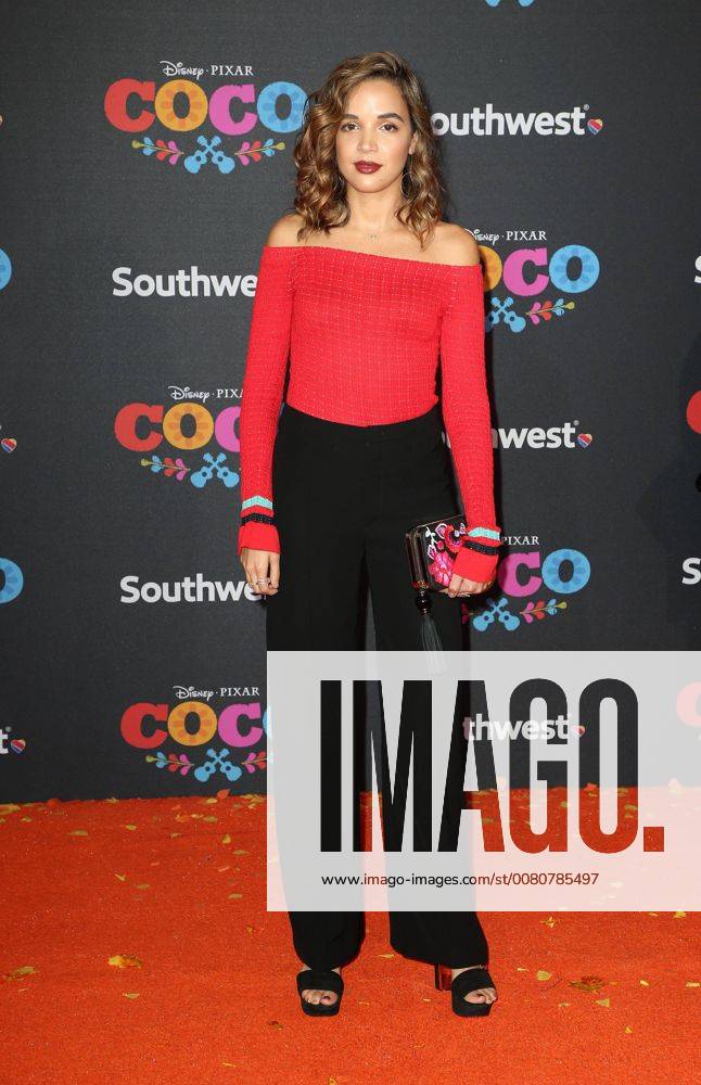 HOLLYWOOD CA NOVEMBER 8 Georgie Flores at The U S Premiere of Disney Pixar s Coco at the El Capitan Theatre in Hollywood California on November 8 2017