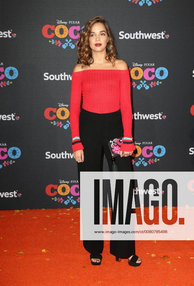 HOLLYWOOD CA NOVEMBER 8 Georgie Flores at The U S Premiere of Disney Pixar s Coco at the El Capitan Theatre in Hollywood California on November 8 2017