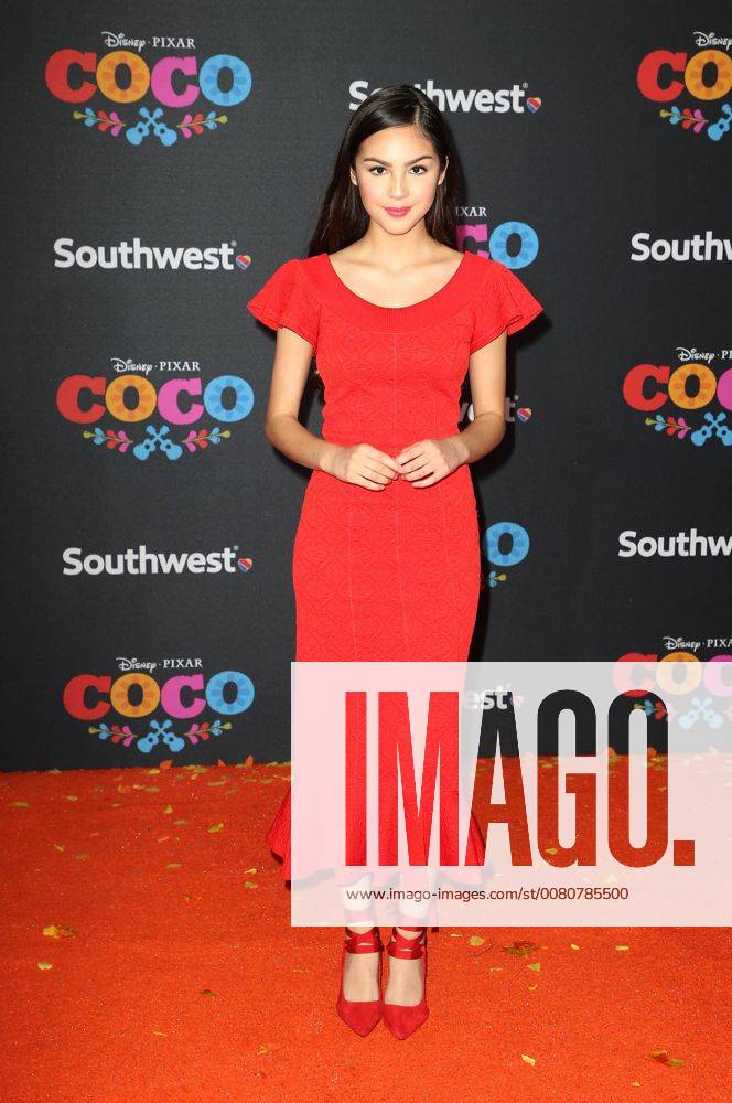 HOLLYWOOD CA NOVEMBER 8 Olivia Rodrigo at The U S Premiere of Disney Pixar s Coco at the El Capitan Theatre in Hollywood California on November 8 2017