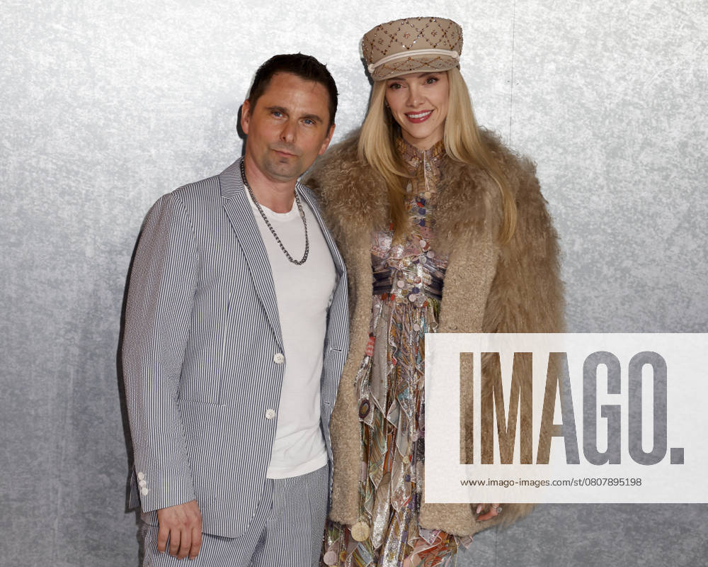 MobLand Global Premiere, Odeon Luxe in Leicester Square, London - 27 Mar 2025 Matt Bellamy and Elle Evans attend the MobLand Global Premiere at Odeon Luxe in Leicester Square, London. London United Kingdom