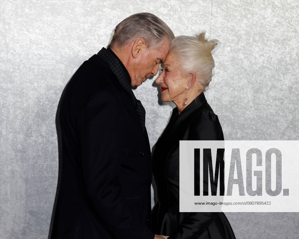 Bilder des Jahres 2025, Entertainment 03 März MobLand Global Premiere, Odeon Luxe in Leicester Square, London - 27 Mar 2025 Pierce Brosnan and Helen Mirren attend the MobLand Global Premiere at Odeon Luxe in Leicester Square, London. London United Kingdom