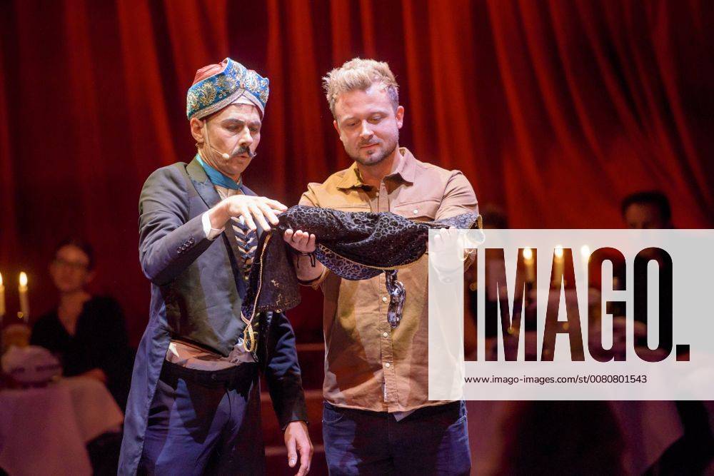 Palazzo Premiere in Stuttgart the Dinner Show Palazzo is with the New Program Curiosities in the 14 Season Patrick Geheimtipp Stuttgart