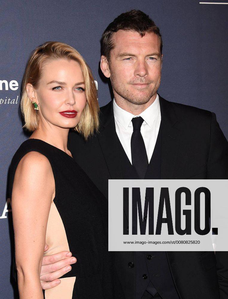 PAP11171834 PAP11171834 CULVER CITY, CA - NOVEMBER 11: Model Lara Bingle (L) and actor Sam Worthington attend the 2017 Baby2Baby Gala at 3Labs on November 11, 2017 in Culver City, California. 222221 Papixs Starface 2017-11-11 CA Culver City Etats-Unis