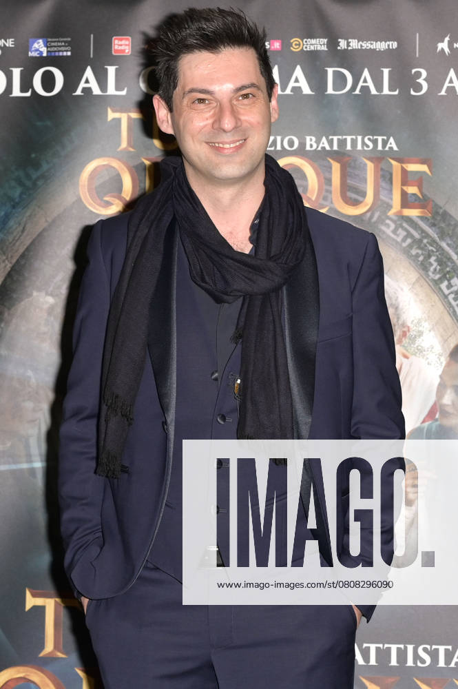 Gianni Quinto at the premiere of the movie Tu quoque in Space Cinema Moderno Rome, 31 03 2025 Foto:xA.xM.xTinghinox xFuturexImagex quoque_5362
