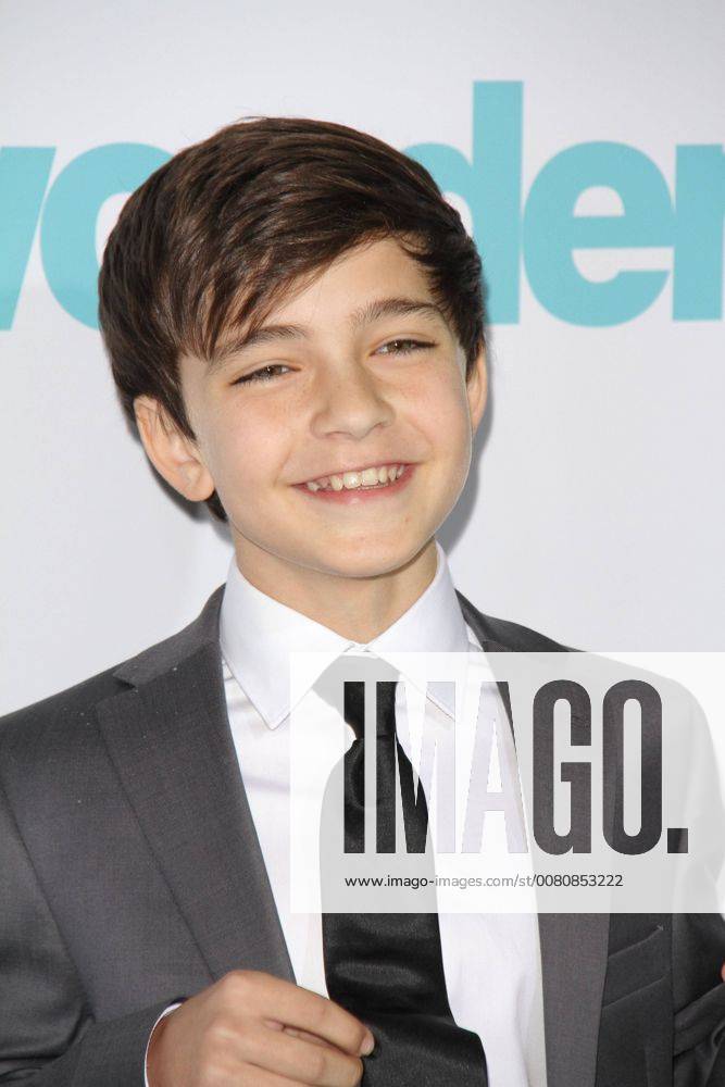 Bryce Gheisar at the Premiere of Lionsgate s Wonder held at the Regency Village Theatre in Westwood, CA