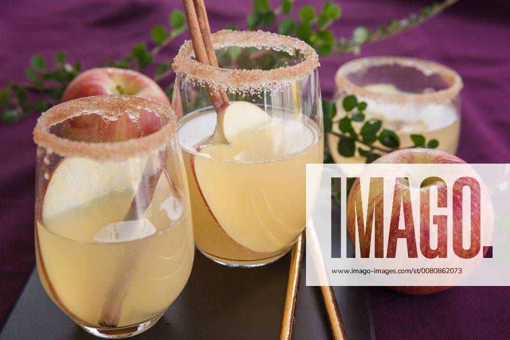 Fruity Drink with Apple and Cinnamon fruity Drink With Apple and Cinnamon 1079704538