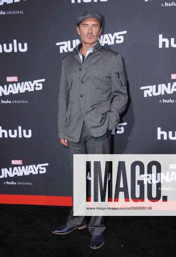 Westwood, CA, U.S. - 16 November 2017 - Westwood, California - Julian McMahon. Premiere Of Hulu s Marvel s Runaways held at Regency Village Theater in Westwood. Photo Credit: AdMedia Westwood U.S. - ZUMAa123 20171116_zaa_a123_303