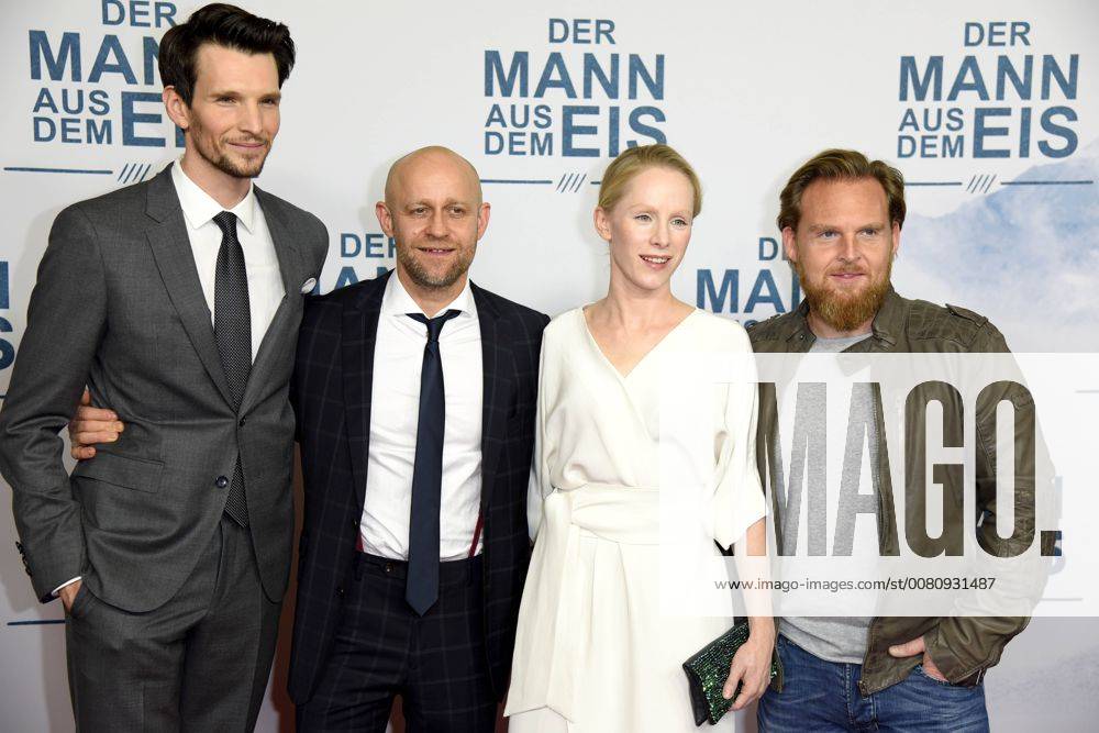 Sabin Tambrea Juergen Vogel Susanne WUEST Axel Stone at the public premiere from the Man out the Ice in Zoo Palace in Berlin at 21 11 2017