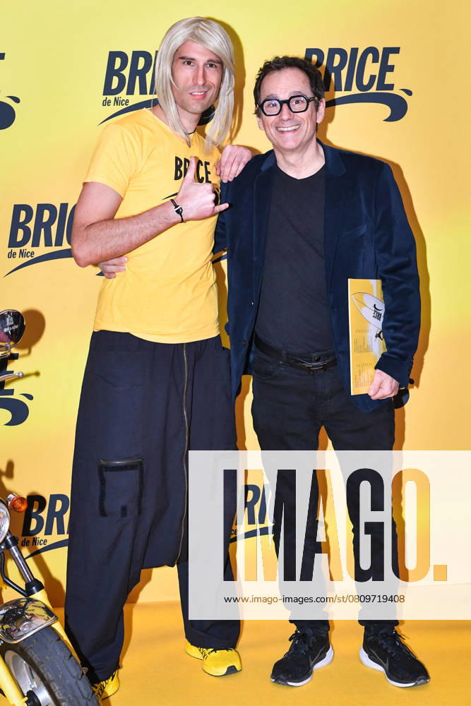 Preview of the film Brice de Nice in Paris FA French film director James Huth poses for a photo-call for the film Brice de Nice at the Grand Rex Cinema in Paris, on April 6, 2025. Photo by Firas Abdullah ABACAPRESS.COM Paris Ile-de-France France