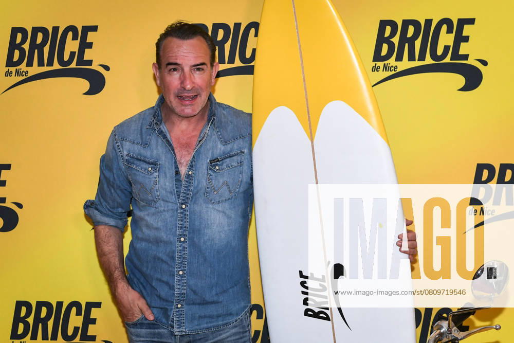 Preview of the film Brice de Nice in Paris FA French actor Jean Dujardin poses for a photo-call for the film Brice de Nice at the Grand Rex Cinema in Paris, on April 6, 2025. Photo by Firas Abdullah ABACAPRESS.COM Paris Ile-de-France France