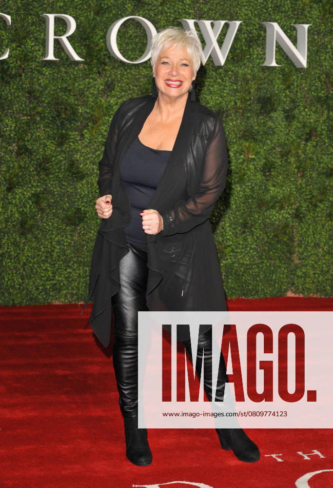 The Crown Series 3 world TV premiere LONDON, ENGLAND - NOVEMBER 13: Denise Welch at the The Crown Series 3 world TV premiere, Curzon Mayfair, Curzon Street on Wednesday 13 November 2019 in London, England, UK. CAP CAN CAN London UK Great Britain